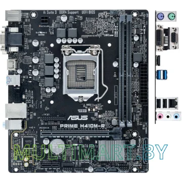 Материнская плата ASUS Prime H410M-R картинка 4
